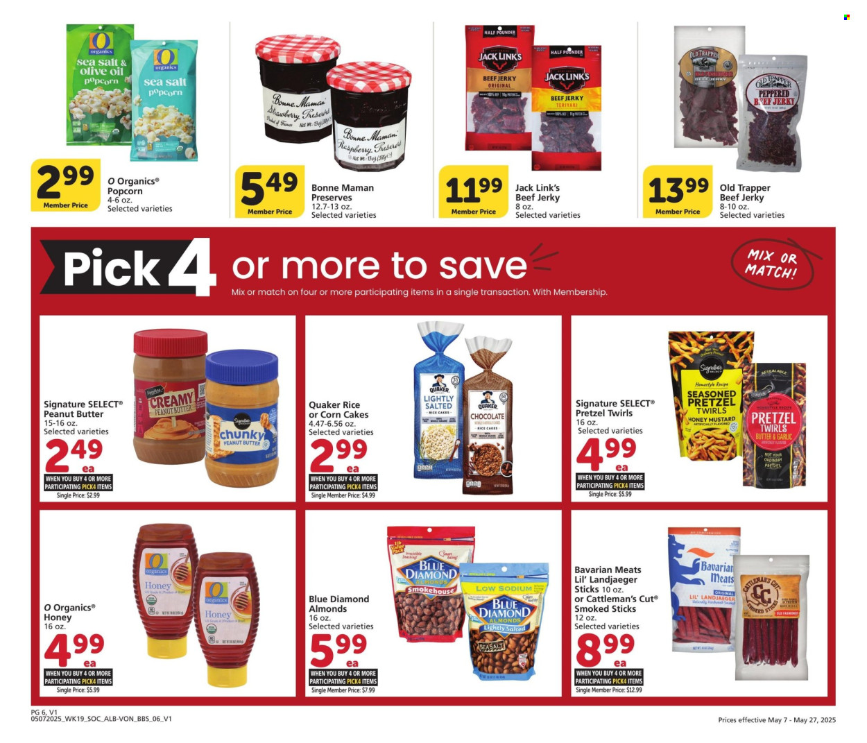 Albertsons ad - 05/07/2025 - 05/27/2025. Page 1