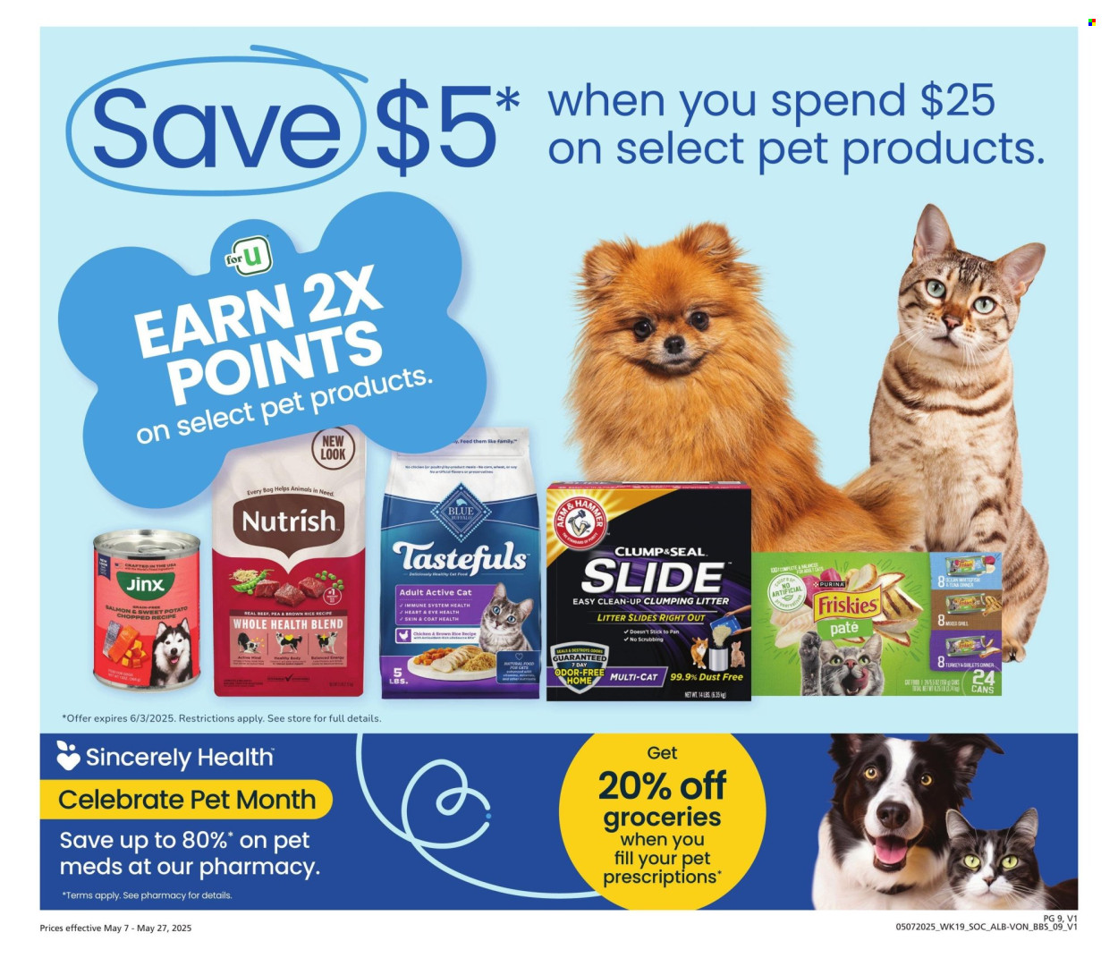 Albertsons ad - 05/07/2025 - 05/27/2025. Page 1