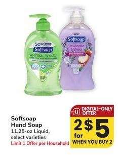 Softsoap Hand Soap - 11.25 - oz Liquid, select varieties