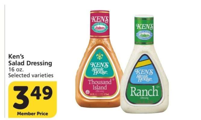 Ken's Salad Dressing - 16 oz. Selected varieties