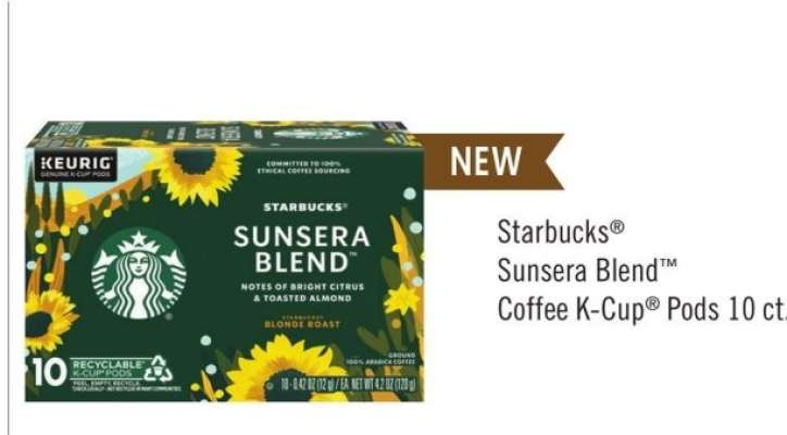 Starbucks® Sunsera Blend™ Coffee K-Cup® Pods - 10 ct.