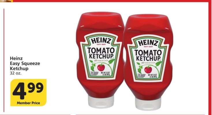 Heinz Easy Squeeze Ketchup - 32 oz.