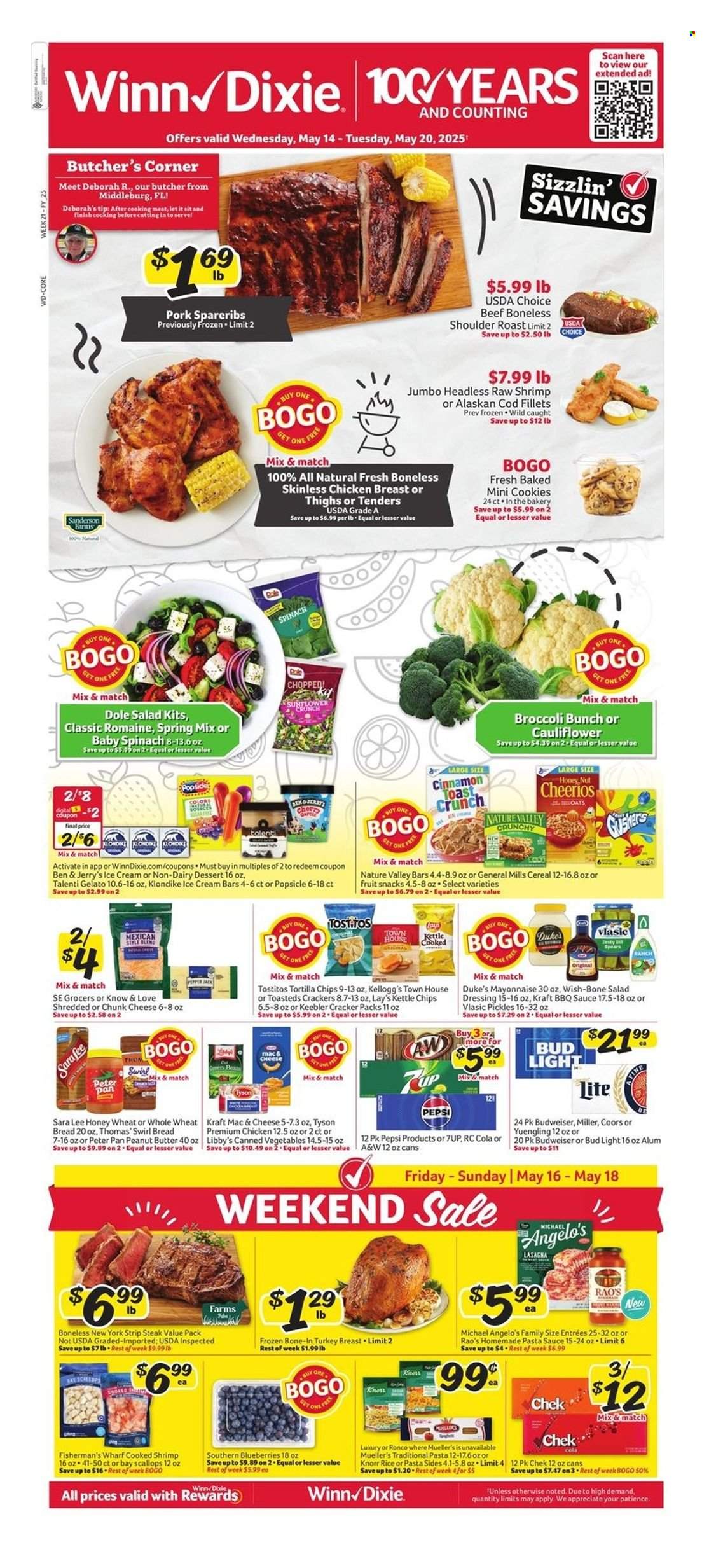 Winn Dixie ad - 05/14/2025 - 05/20/2025. Page 1