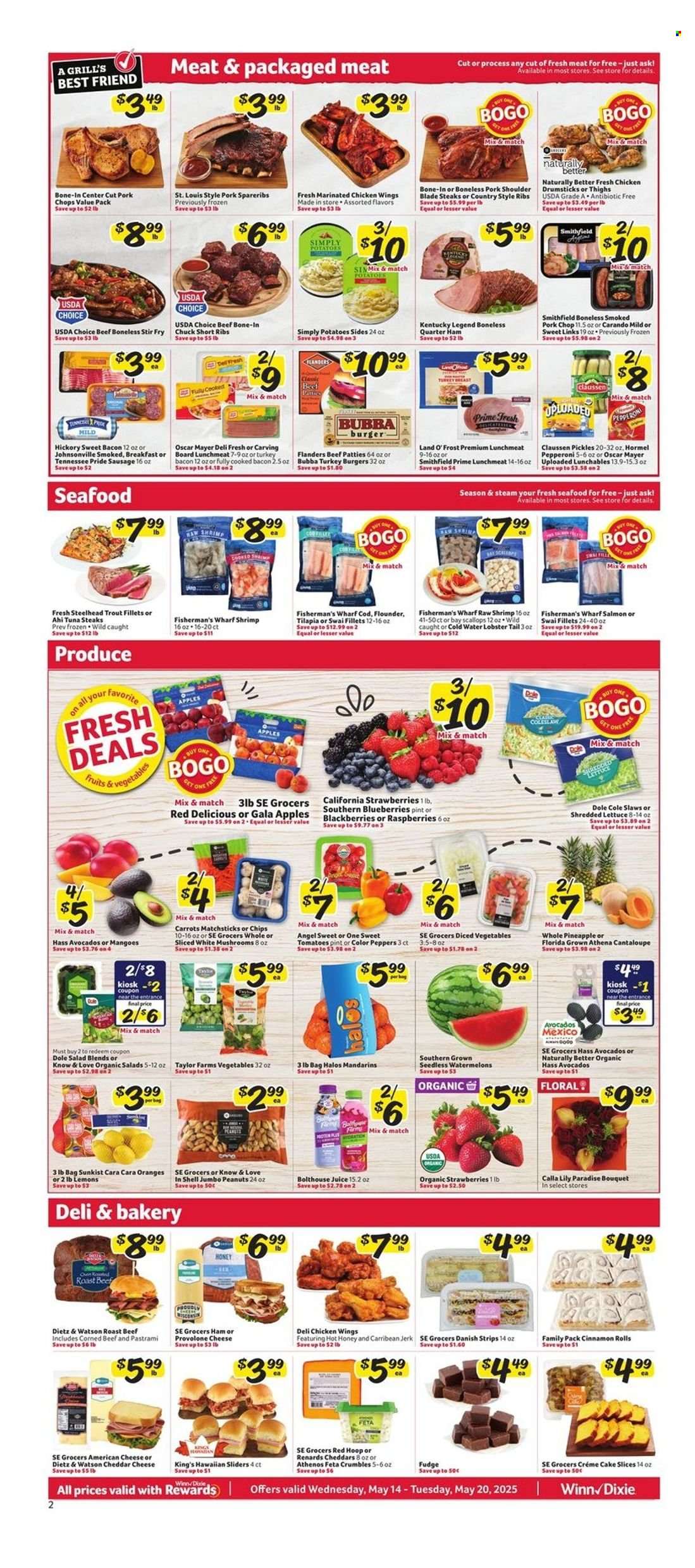 Winn Dixie ad - 05/14/2025 - 05/20/2025. Page 1