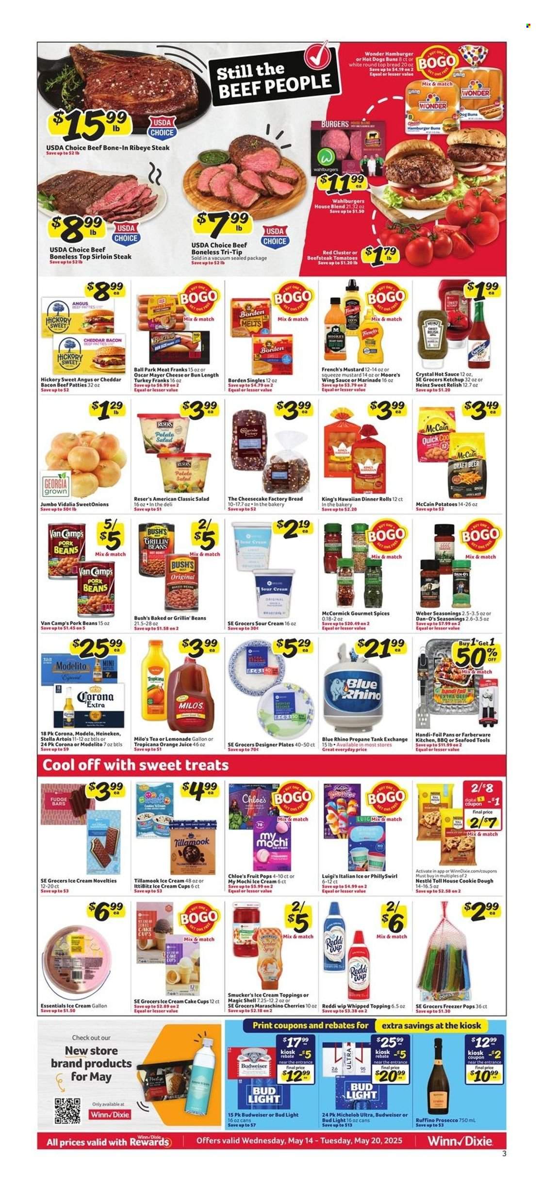 Winn Dixie ad - 05/14/2025 - 05/20/2025. Page 1