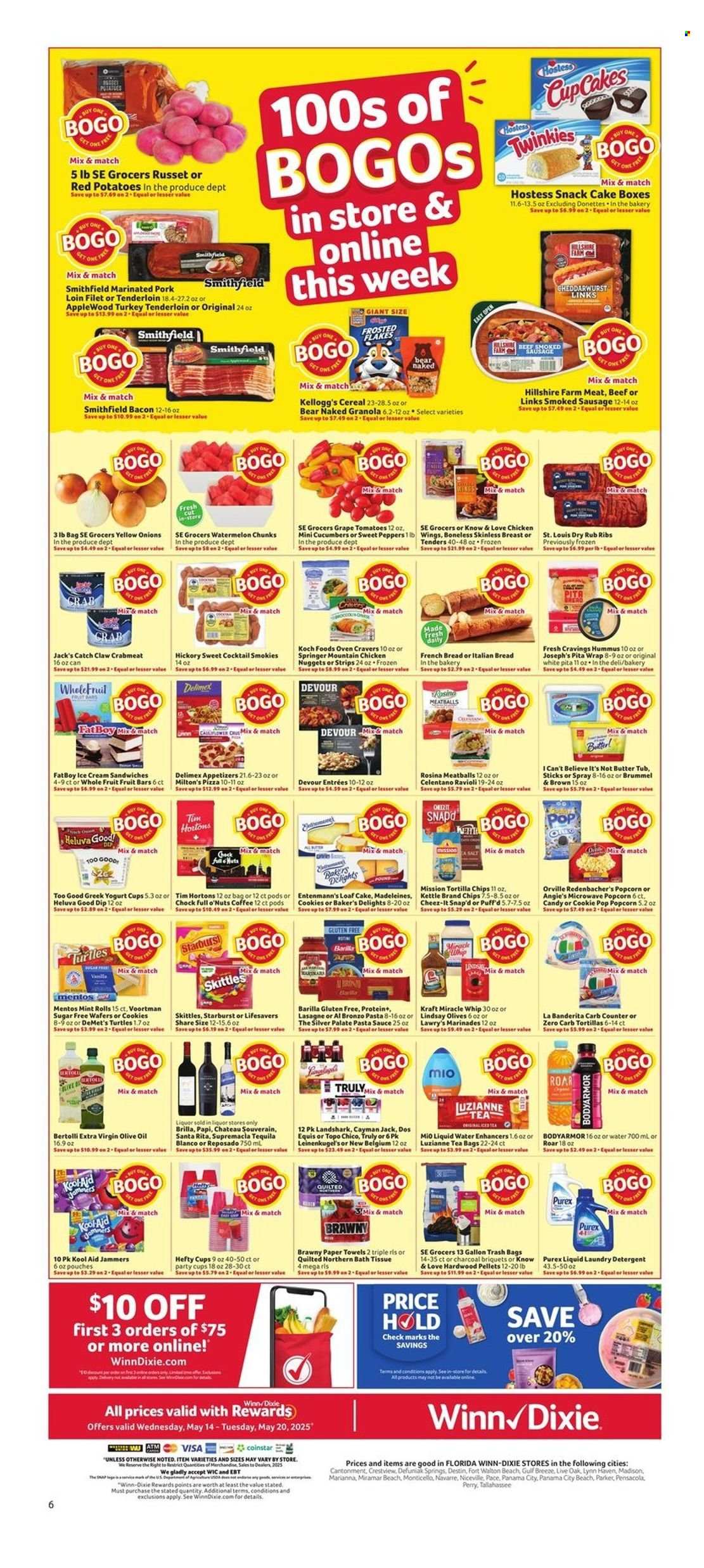 Winn Dixie ad - 05/14/2025 - 05/20/2025. Page 1