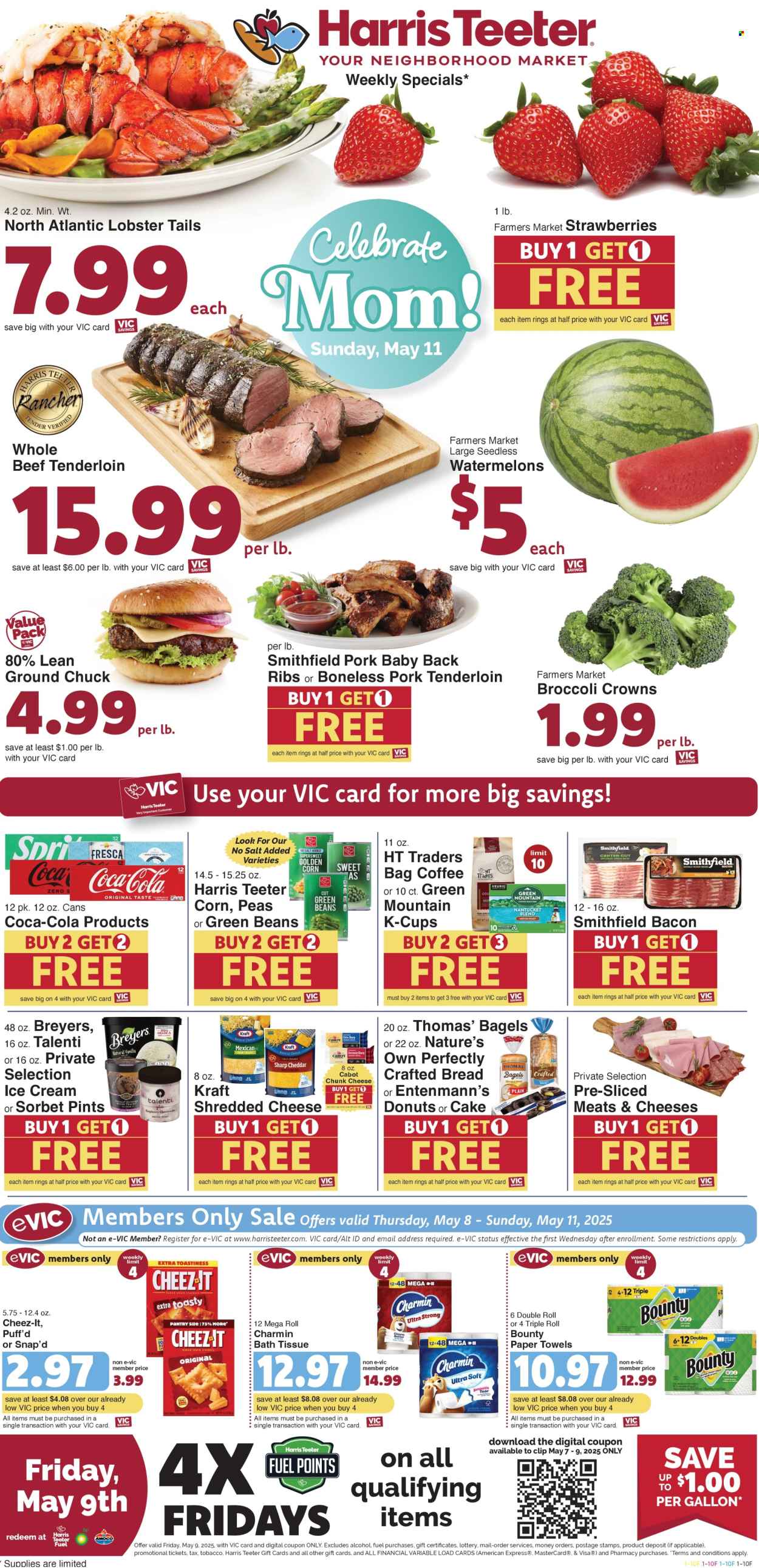 Harris Teeter ad - 05/07/2025 - 05/13/2025. Page 1