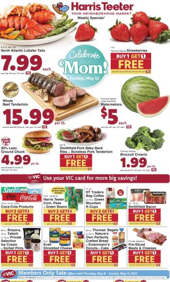 Harris Teeter Flyer - 05/07/2025 - 05/13/2025.