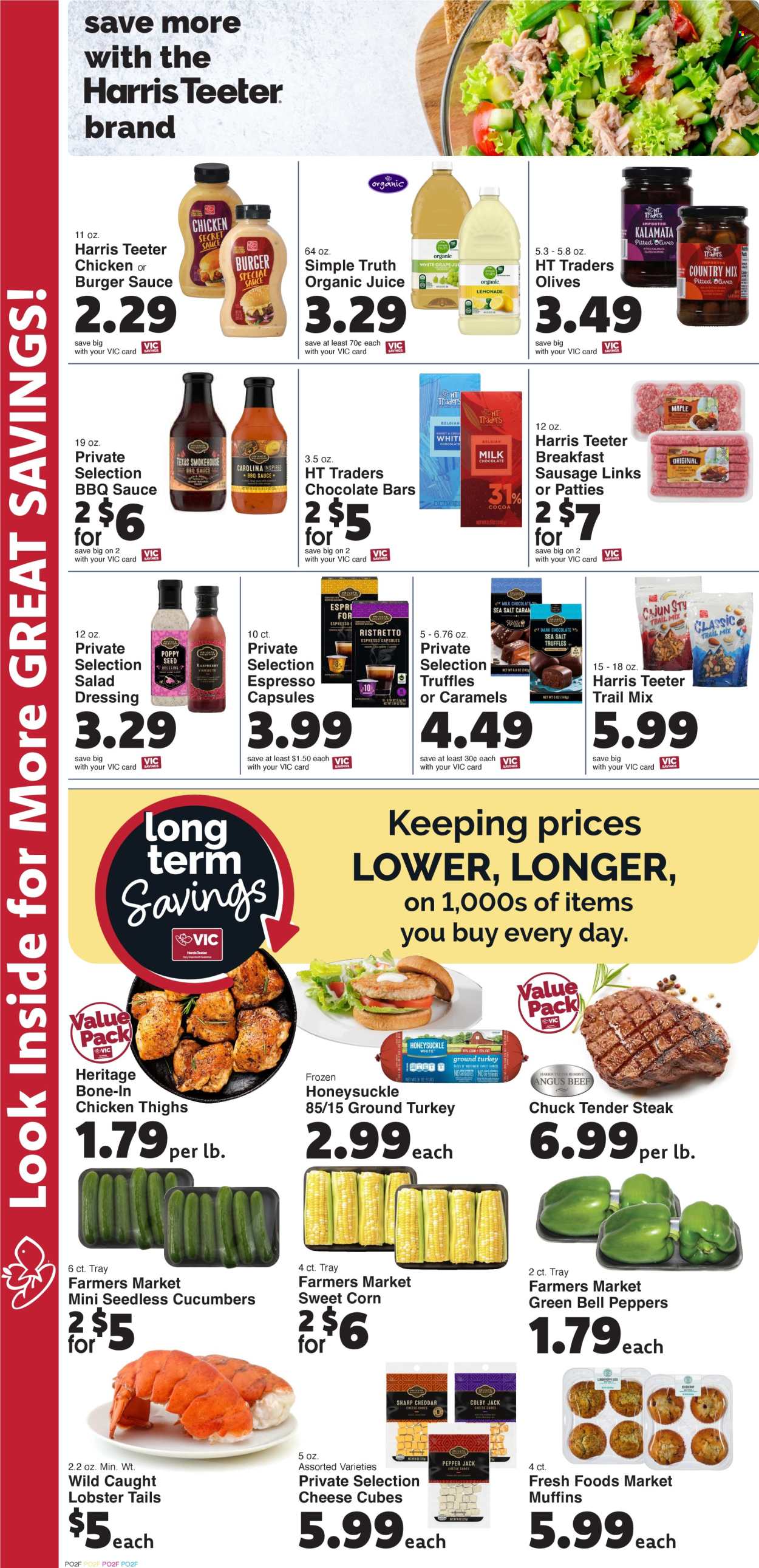Harris Teeter ad - 05/07/2025 - 05/13/2025. Page 1