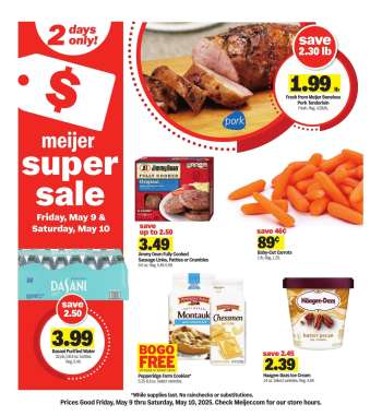 Meijer Flyer - 05/09/2025 - 05/10/2025.