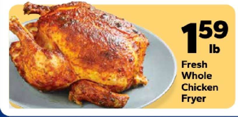 Fresh Whole Chicken Fryer