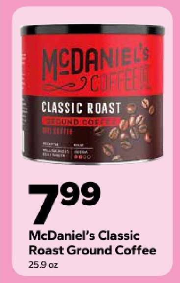 McDaniel's Classic Roast Ground Coffee