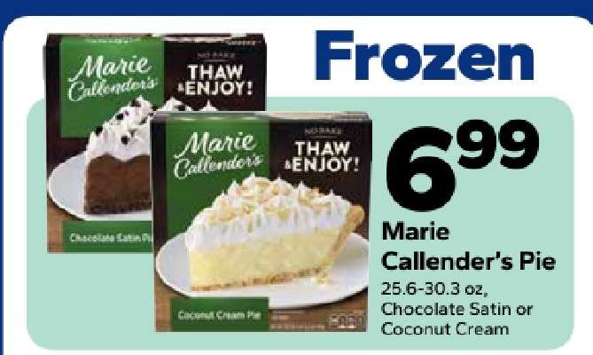 Marie Callender's Pie