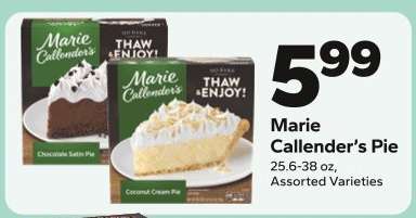 Marie Callender's Pie