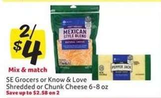 SE Grocers or Know & Love Cheese