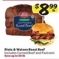 Dietz & Watson Roast Beef