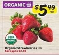 Organic Strawberries