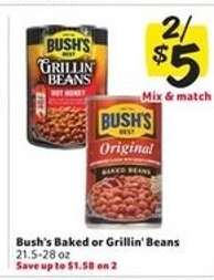 Bush's Baked or Grillin' Beans