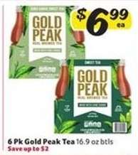 6 Pk Gold Peak Tea