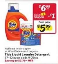 Tide Liquid Laundry Detergent