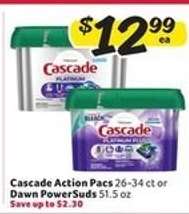 Cascade Action Pacs or Dawn PowerSuds