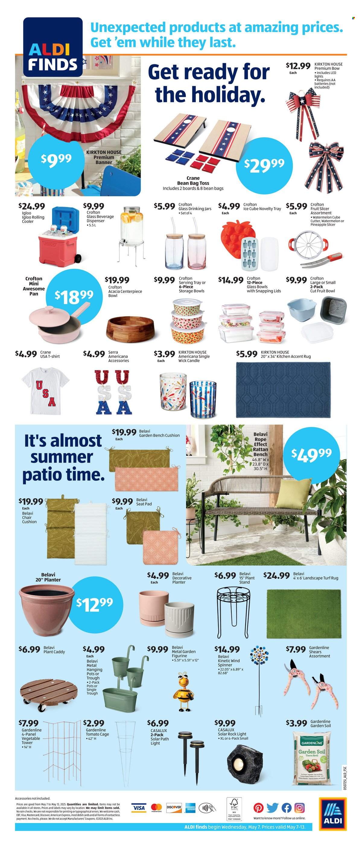 ALDI ad - 05/07/2025 - 05/13/2025. Page 1