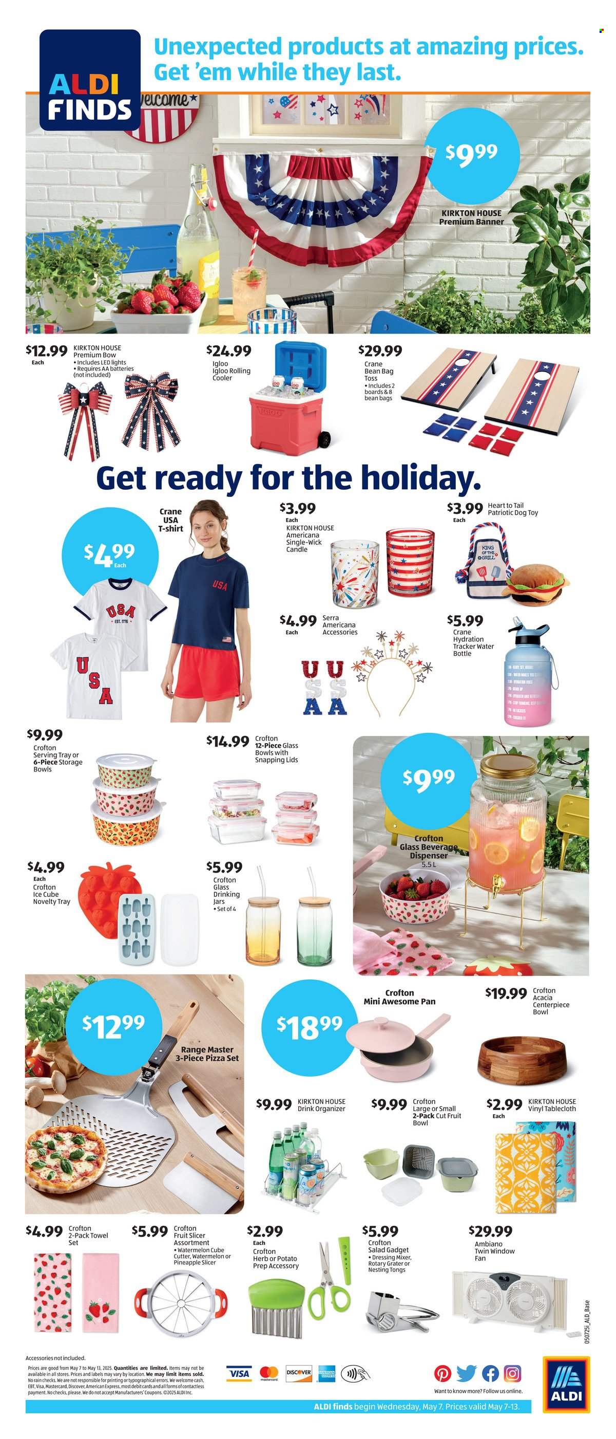 ALDI ad - 05/07/2025 - 05/13/2025. Page 1