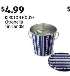 KIRKTON HOUSE Citronella Tin Candle