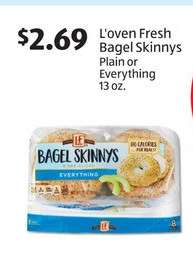 L'oven Fresh Bagel Skinnys