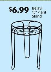 Belavi 15" Plant Stand