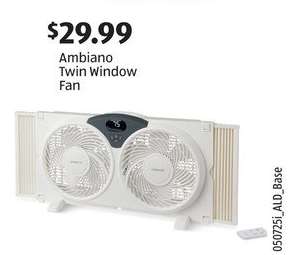 Ambiano Twin Window Fan
