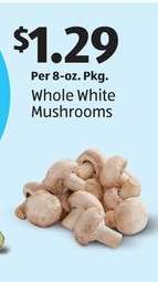 Whole White Mushrooms