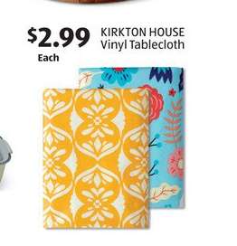 KIRKTON HOUSE Vinyl Tablecloth