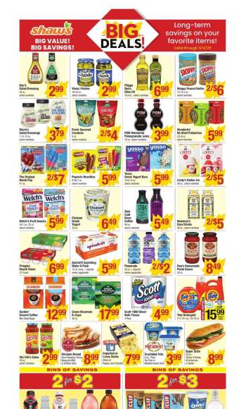 Shaw’s Flyer - 05/09/2025 - 05/15/2025.