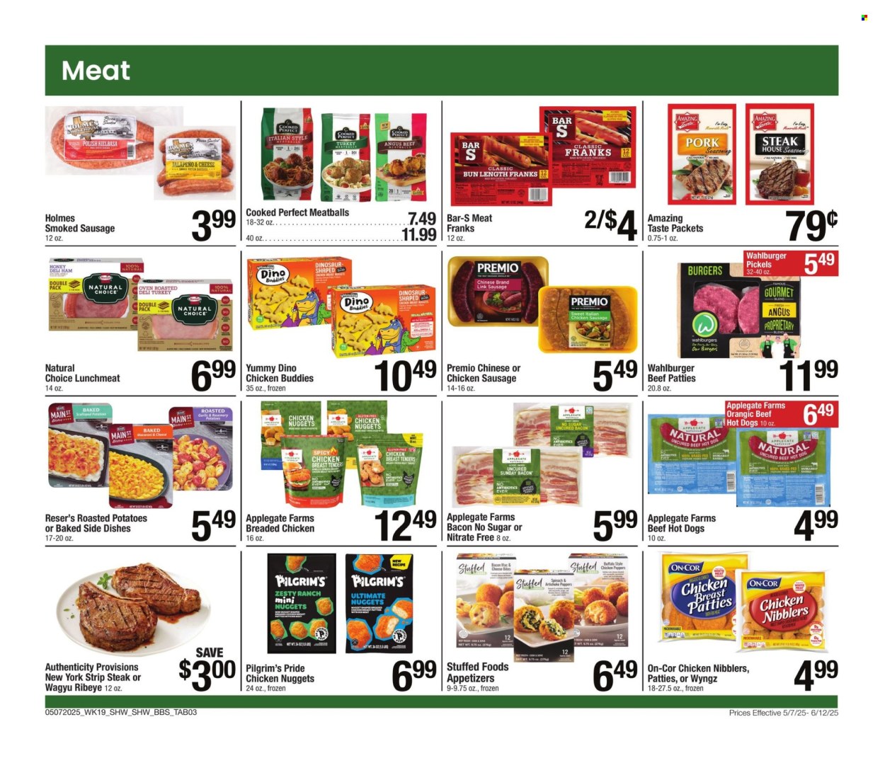 Shaw’s ad - 05/07/2025 - 06/12/2025. Page 1