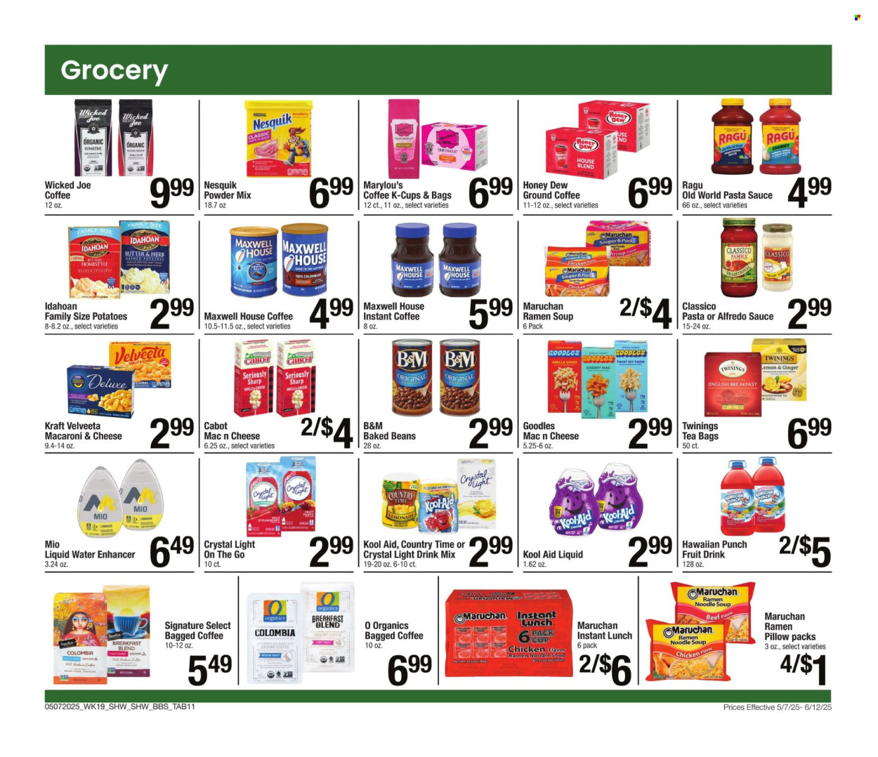 Shaw’s ad - 05/07/2025 - 06/12/2025. Page 1