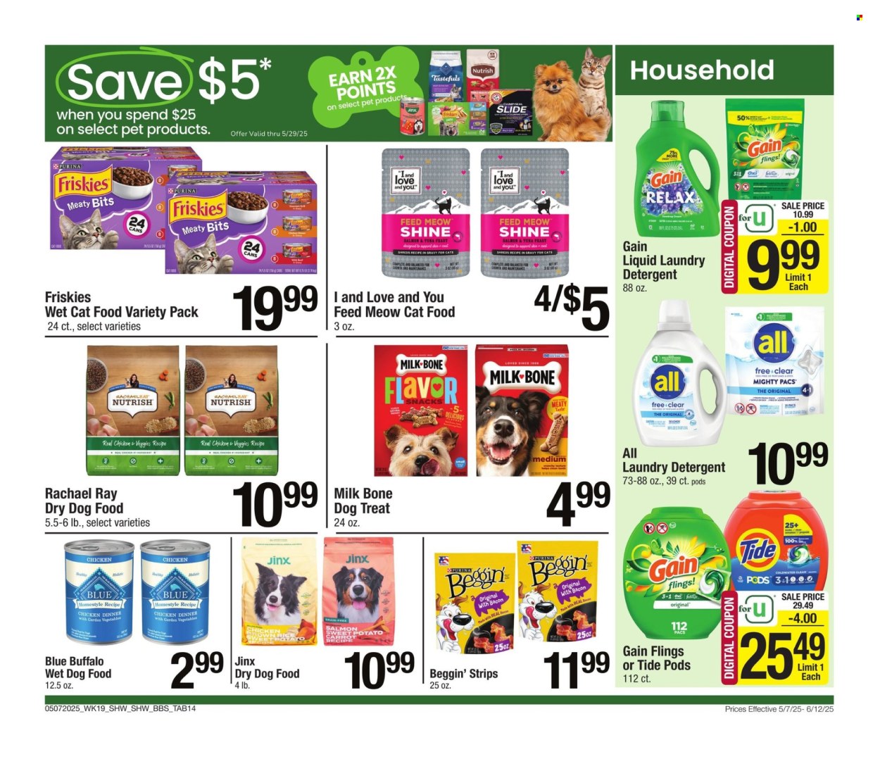 Shaw’s ad - 05/07/2025 - 06/12/2025. Page 1