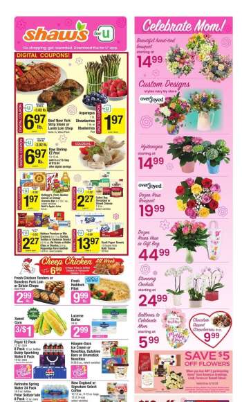 Shaw’s Flyer - 05/09/2025 - 05/15/2025.