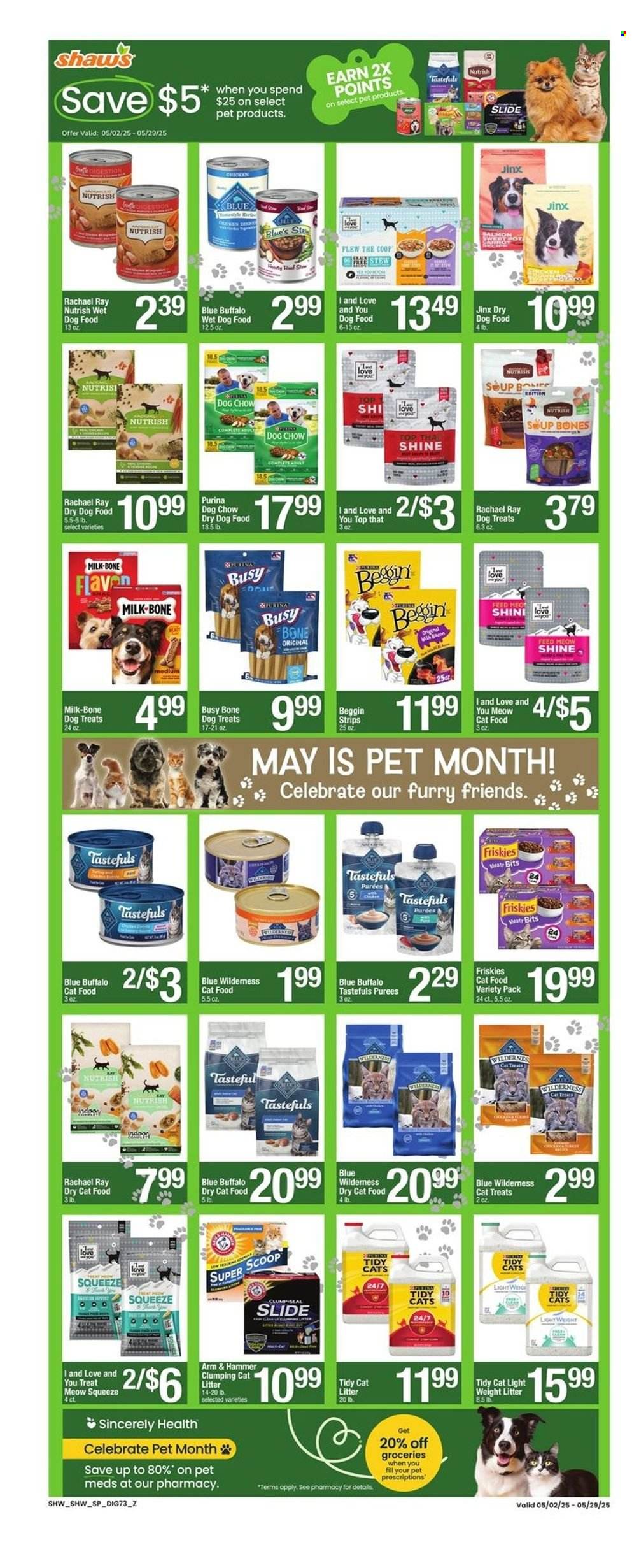 Shaw’s ad - 05/09/2025 - 05/15/2025. Page 1
