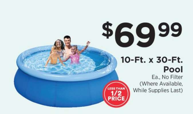10-Ft. x 30-Ft. Pool