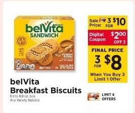 belVita Breakfast Biscuits