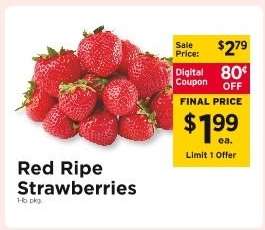 Red Ripe Strawberries