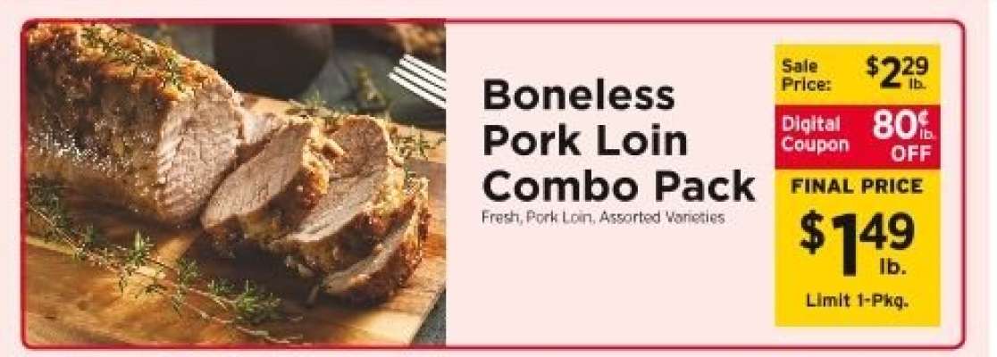 Boneless Pork Loin Combo Pack