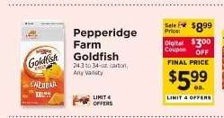 Pepperidge Farm Goldfish
