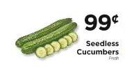 Seedless Cucumbers