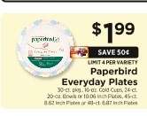 Paperbird Everyday Plates