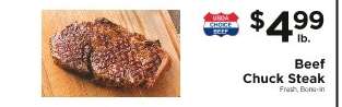 Beef Chuck Steak