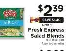 Fresh Express Salad Blends