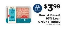 Bowl & Basket 93% Lean Ground Turkey
