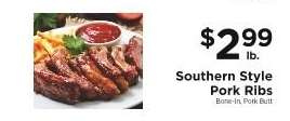 Southern Style Pork Ribs